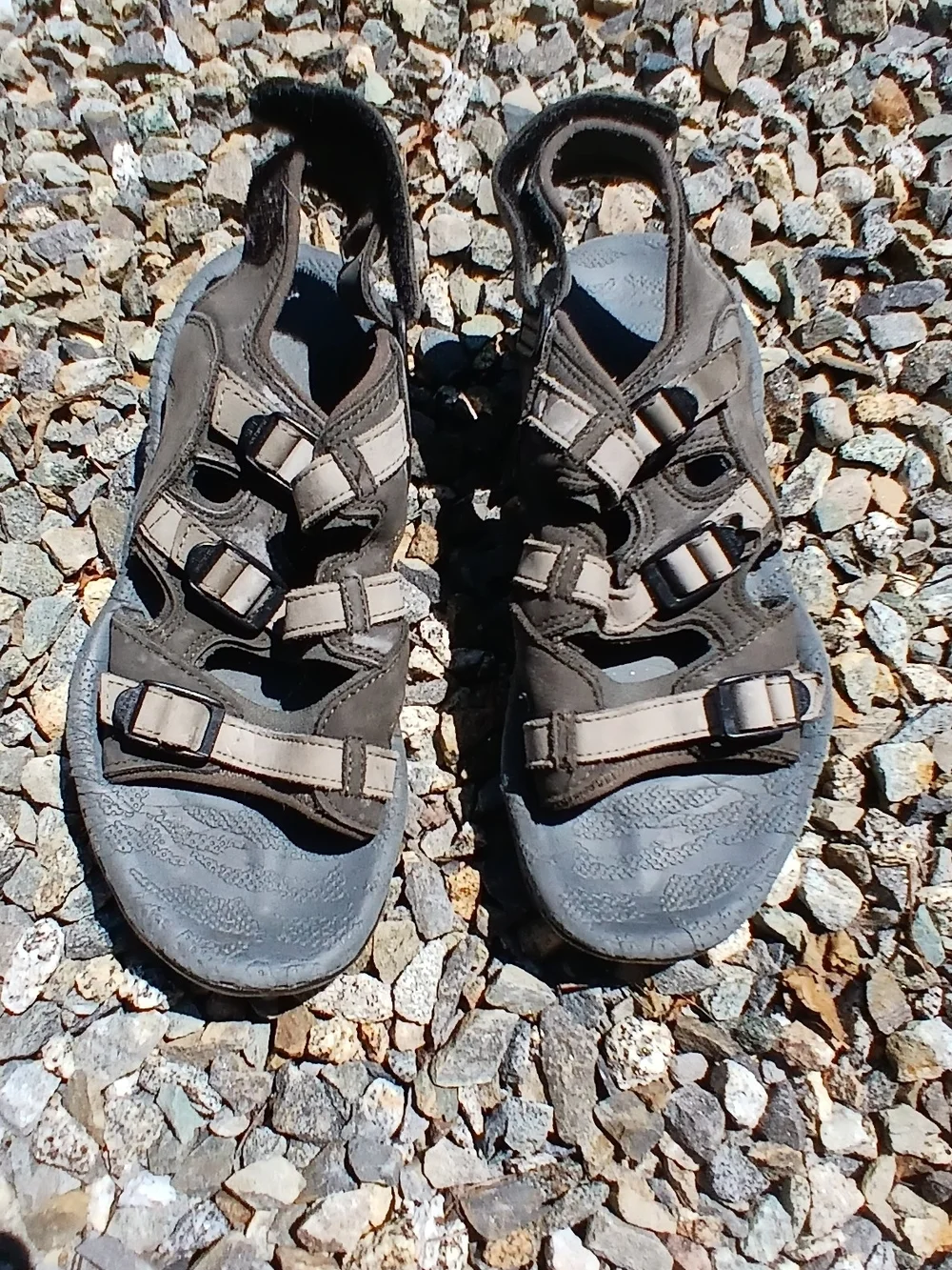 Men's Outdoor Merrell2 Strapped Sandals Brown Beige Size 10